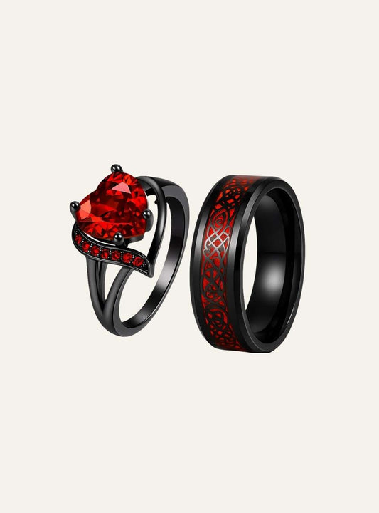 Anel LoveAura — Um vermelho feito de amor